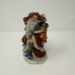 Vtg Santa Figure Crinkle Claus Teddy Beefeater Crinkle Possible Dreams  1998